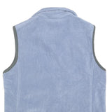 WOOLRICH Womens Blue Zip Jacket M Polyester Fleece Casual Outdoor Layering