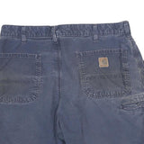 CARHARTT Mens Shorts Blue Casual 2XL W36 Cotton Blend Workwear Utility