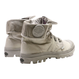 PALLADIUM Ankle Boots Grey Canvas Womens UK 4