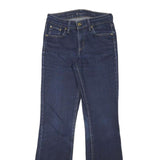 LEVI'S Womens Jeans Blue Regular Flared Denim Medium W24 L29 Classic Style