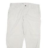 CARHARTT Mens Cotton Blend Relaxed Beige Trousers W40 L30 Utility Workwear