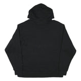 CHAMPION Mens Black Hoodie XL Cotton Blend Pullover Sweatshirt Logo