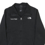 THE NORTH FACE Womens Black Jacket L Polyester Blend Zip Fleece Outdoor Warm