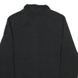 THE NORTH FACE Womens Black Jacket L Polyester Blend Zip Fleece Outdoor Warm