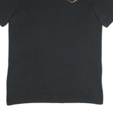 AIR JORDAN Mens Black Graphic T-Shirt M Short Sleeve Crew Neck Jumpman Logo