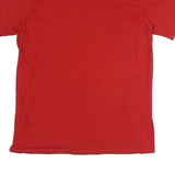 CALVIN KLEIN Mens Red T-Shirt L Short Sleeve Crew Neck Classic Cotton Comfort