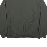 ADIDAS Mens Grey Lightweight Polyester Track Jacket L Zip Sportswear