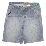 ELEMENT DENIM Mens Shorts Blue Casual 2XL W34 Denim Cotton Blend