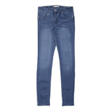 LEVI'S 711 Womens Slim Blue Denim Medium Wash Jeans W28 L31 Stretch Cotton