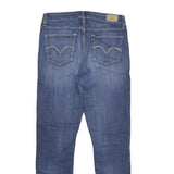 LEVI'S Mid Rise Skinny Womens Jeans Blue Regular Skinny Denim Medium W30 L30