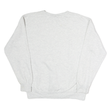 PRARIE MOUNTAIN Mens Grey Crater Lake Crew Neck M Sweatshirt Cotton Pullover