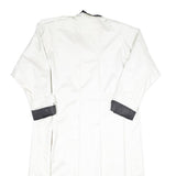 CAMBRIDGE Womens White & Black Button Jacket UK 16 Polyester Classic Fit