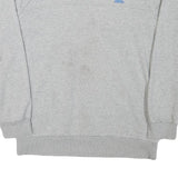 ADIDAS Mens Grey Cotton Blend Crew Neck L Sportswear Casual Pullover Sweatshirt