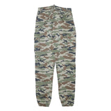 DENMIM COLLECTION Womens Cotton Blend Camouflage Relaxed Cargo Trousers W25 L27