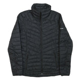 COLUMBIA Womens Black Jacket S Polyester Blend Quilted Zip Outdoor Lightweight