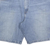 WRANGLER Mens Denim Blue Casual Shorts XL W38 Cotton Blend Utility Pockets