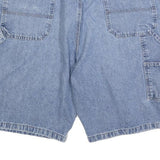 WRANGLER Mens Denim Blue Casual Shorts XL W38 Cotton Blend Utility Pockets