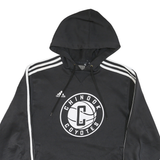 ADIDAS Mens Black Chinook Coyotes Hoodie M Polyester Blend Sportswear