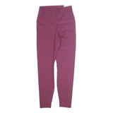 NIKE Womens Joggers Maroon XS W20 L24 Slim Tapered Yoga Training Leggings