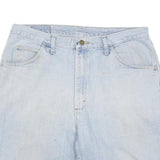 WRANGLER Mens Light Blue Denim Casual Shorts L W36 Summer Classic Fit