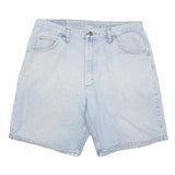 WRANGLER Mens Light Blue Denim Casual Shorts L W36 Summer Classic Fit