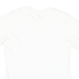 CALVIN KLEIN Mens White L T-Shirt Short Sleeve Crew Neck Minimal Logo