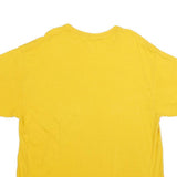 GILDAN Mens Yellow Salem Tennis Graphic T-Shirt XL Short Sleeve Crew Neck
