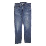 LEVI'S 502 Mens Slim Blue Denim Medium Cotton Blend Zip Jeans Straight W32 L32