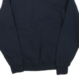 CHAMPION Mens Navy Blue UC Riverside Half Zip XS Sweatshirt Cotton Blend Comfort