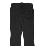 GUESS Womens Black Regular Fit Straight Denim Jeans W31 L33 Zip Cotton Blend
