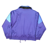 SERACE Womens Purple & Blue Classic Jacket UK 8 Polyester Blend Zip Fastening