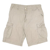 CARHARTT Mens Shorts Beige Cargo XL W32 Durable Cotton Blend Workwear