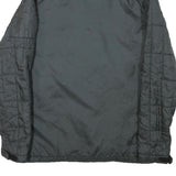 NIKE Mens Black Jacket M Polyester Blend Zip Lightweight Sportswear