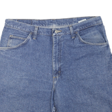 WRANGLER Mens Shorts Blue Denim Casual XL W38 Classic Fit Cotton Blend