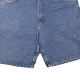 WRANGLER Mens Shorts Blue Denim Casual XL W38 Classic Fit Cotton Blend