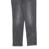 LEVI'S 724 Womens Jeans Grey Regular Straight Denim Medium W26 L25