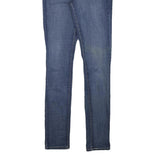 LEVI'S Womens Jeans Blue Slim Skinny Denim Medium W26 L32 Cotton Blend Zip