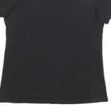 NIKE Womens Black Saints Graphic T-Shirt M Short Sleeve Round Neck Premium