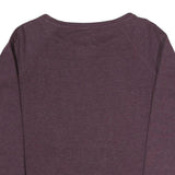 PUMA Womens Purple Authentic Sporting Goods Crew Neck UK 10 Sweatshirt Cotton