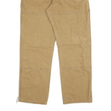 DICKIES Mens Regular Fit Jeans Beige Cotton Blend W36 L31 Workwear Utility