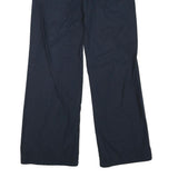 GAP Womens Polyester Blend Navy Regular Straight Trousers W32 L30 Casual Wear