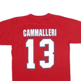 IDEAL Mens Red Montreal Canadiens T-Shirt M Short Sleeve Crew Neck Branded