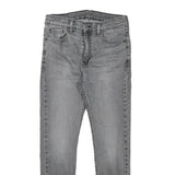 LEVI'S Mens Jeans Grey Slim Skinny Denim Light W29 L27 Zip Closure