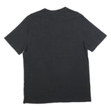 CHAMPION Mens Black Graphic T-Shirt L Short Sleeve Crew Neck Logo Print