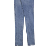 LEVI'S 711 Womens Jeans Blue Slim Skinny Denim Medium W28 L32 Stretch Zip Fly
