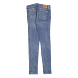 LEVI'S 711 Womens Jeans Blue Slim Skinny Denim Medium W28 L32 Stretch Zip Fly