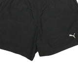 PUMA Mens Black Sports Casual Shorts XL W38 Lightweight Comfortable