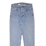 CARHARTT Mens Jeans Blue Regular Straight Denim Light W30 L31 Durable Casual