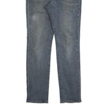 LEVI'S 511 BIG E Mens Slim Blue Denim Medium W34 L32 Slim Fit Signature Jeans