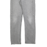 LEVI'S 514 Classic Mens Jeans Grey Regular Straight Denim Light W32 L29 Zip